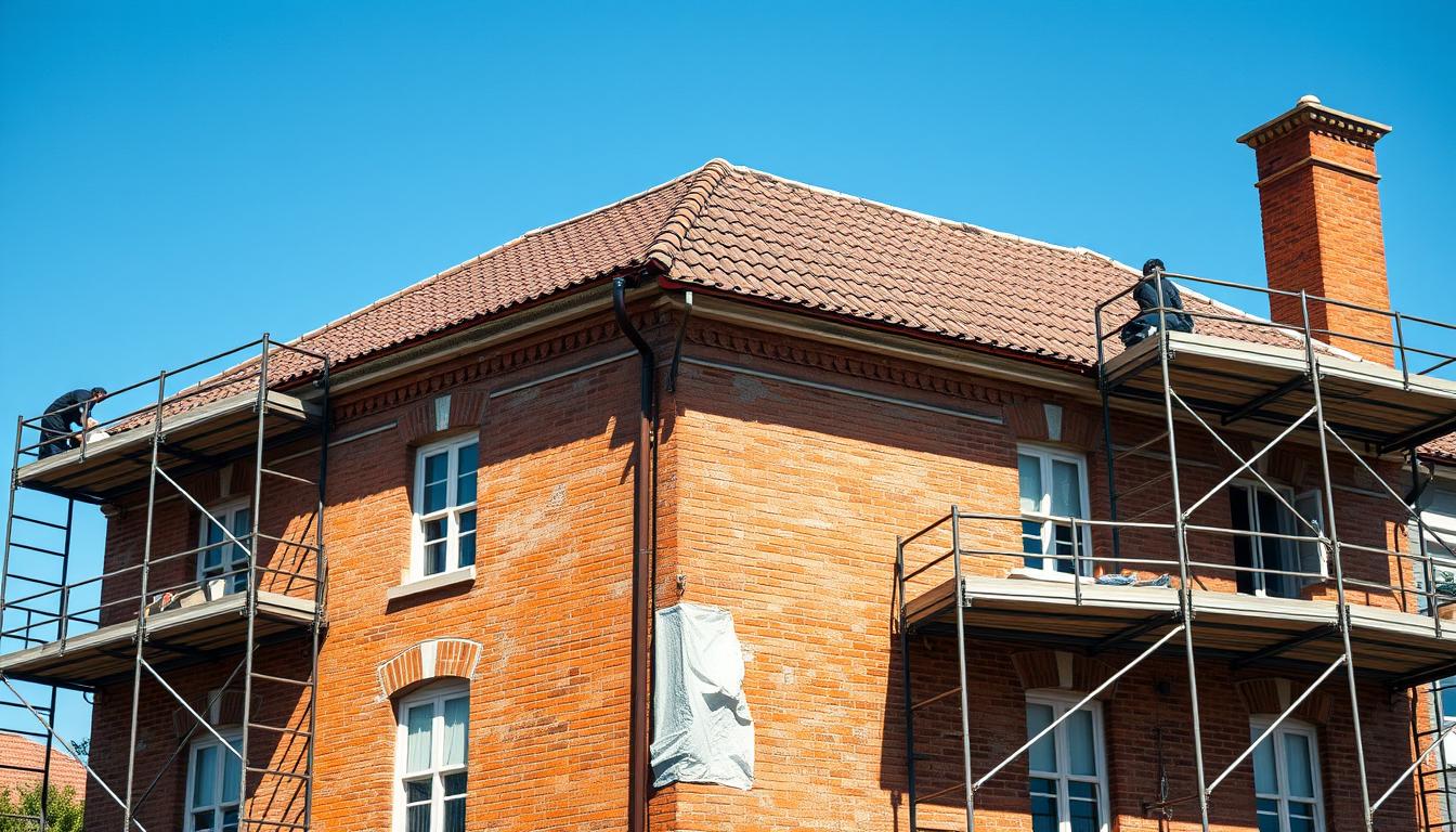 Dachsanierung und Fassadensanierung mit hochwertigen Materialien
