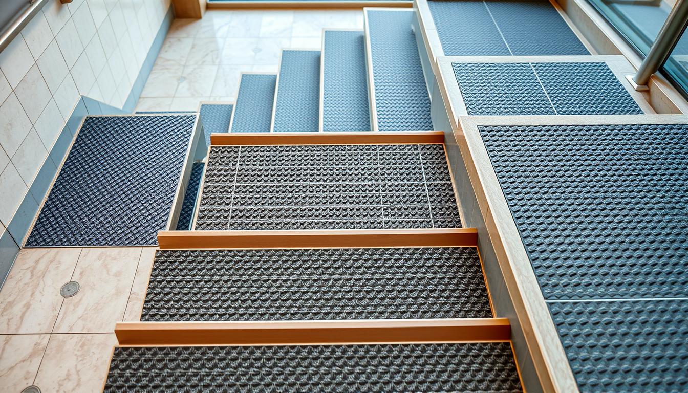 Innen- und Außentreppen Rutschfestigkeit