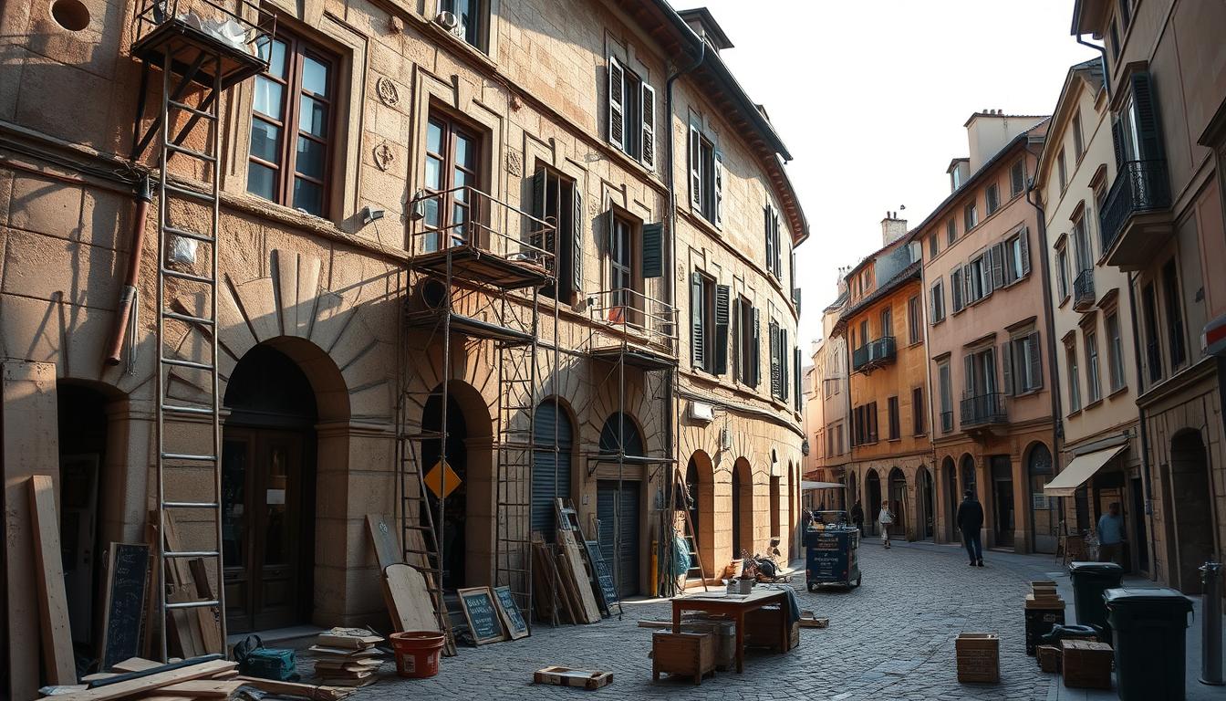 Sanierungsmaßnahmen zur Bausubstanz