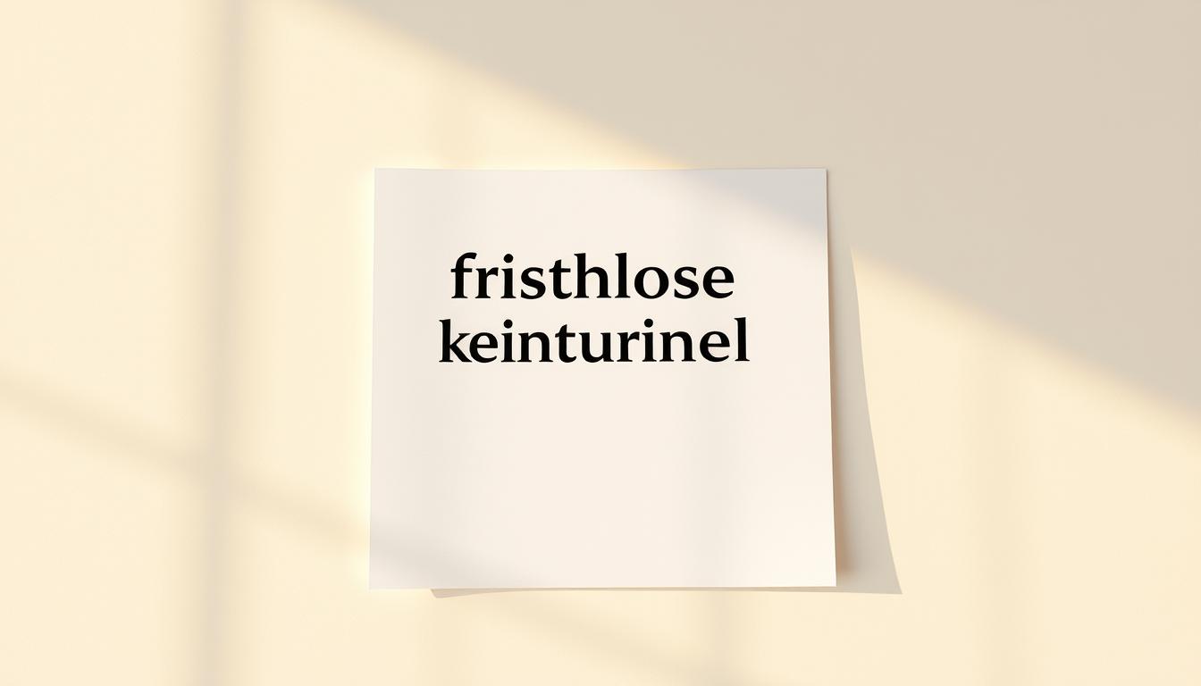 fristlose Kündigung fristlose Kündigung